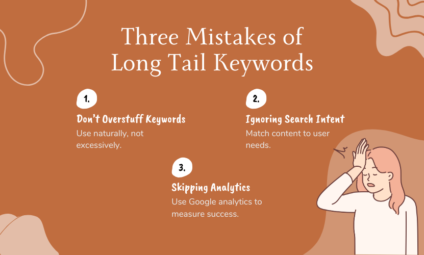 Common Mistakes of Long Tail Keywords | Rankonix