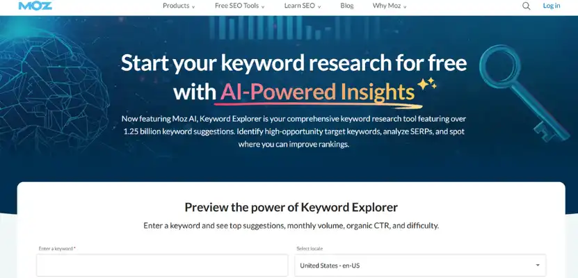 Moz Keyword Explorer - Affordable & Best Tool for Keyword Research | Rankonix