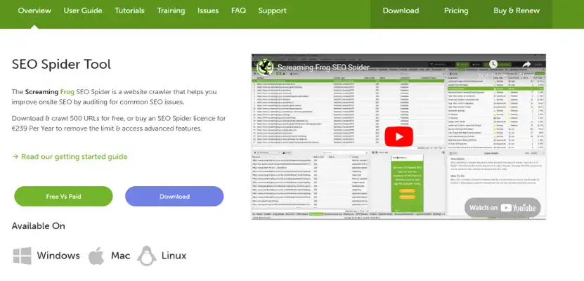 Screaming Frog - Best Site Audit Tool | Rankonix