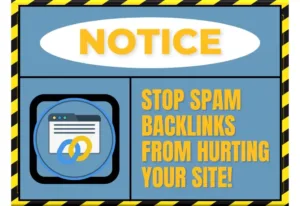 Stop spam links from damaging SEO rankings