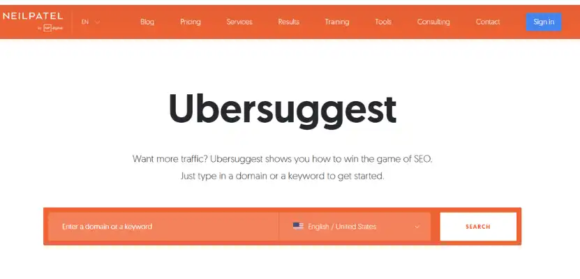 Ubersuggest - Low-priced and Best Tool for Keyword Research | Rankonix